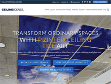Tablet Screenshot of ceilingscenes.com